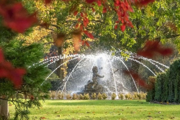 Blenheim Palace Gardens Autumn