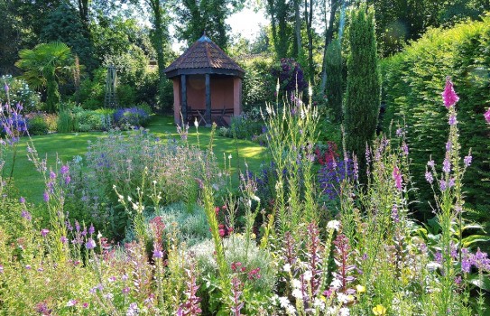 Hidden Valley Garden's Mediterranean area  