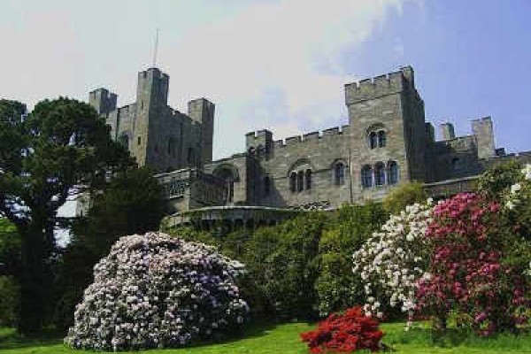 Penrhyn Castle Gardens, a National Trust property in Wales