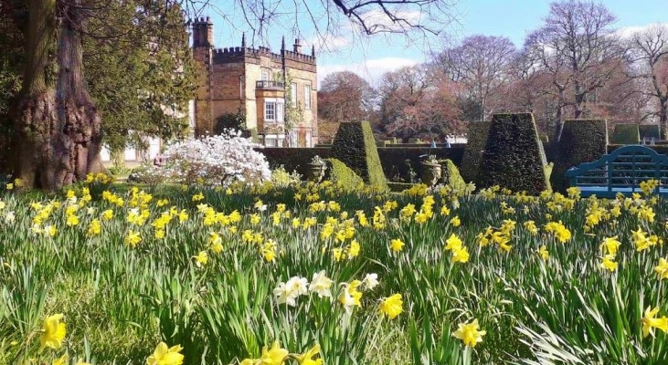 Renishaw Hall Garden