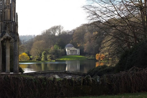 Stourhead Garden in Winter